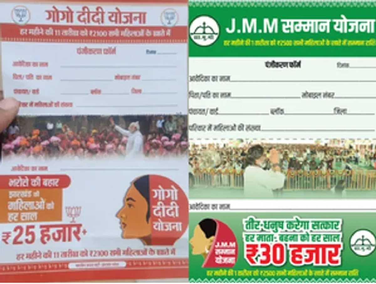 झारखंड में ‘मुफ्त’ वाली योजनाओं की राजनीति, झामुमो और भाजपा आमने-सामने